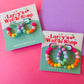 Gum Ball Hoops - Beaded Earrings