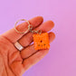 Cheez-it | Polymer Clay Keychain