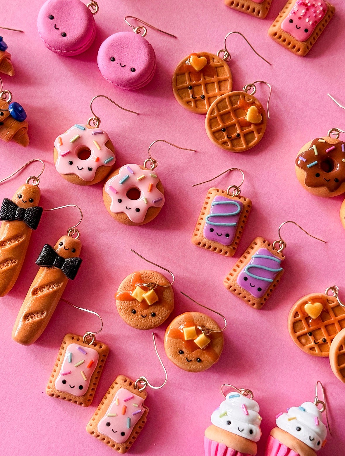 Macaron Earrings | Polymer Clay Earrings