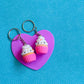 Cupcake | Clay Keychain