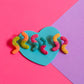 Pip’s Sour Gummy Worm Earrings - Sour Candy Earrings