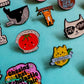 Sourpuss  | Enamel Pin