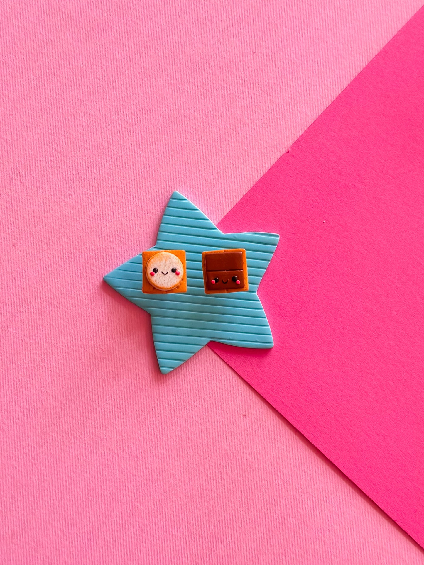 Georgia S’more Studs - Clay Stud Earrings