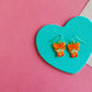 Beaded Cat Earrings | Beaded Earrings