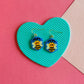 Beaded Bee Earrings | Beaded Earrings