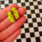 Pickle Studs | Clay Earrings