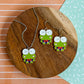 Friendly the Frog Necklace and Earrings