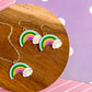 Rina Rainbow Necklace and Earrings