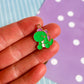 Tina the Dino Necklace and Earrings