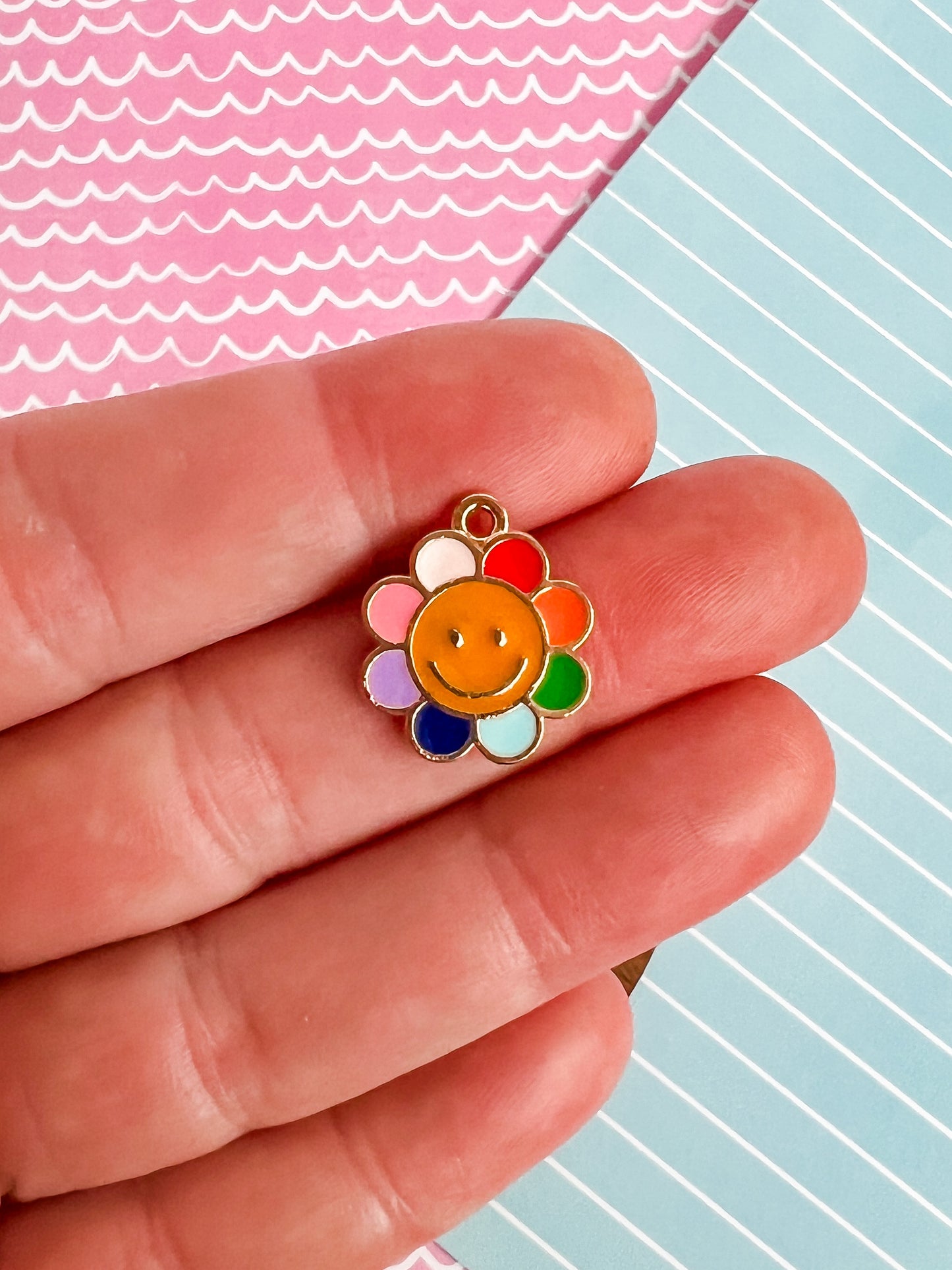 Finley Flower Necklace and Earrings