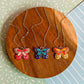 Pip Butterfly Necklace and Earrings