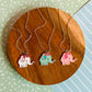 Emma the Elephant Necklace and Earrings