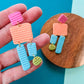 Maggie | Clay Earrings
