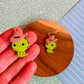 Lenny the Dino Earrings | Clay Earrings