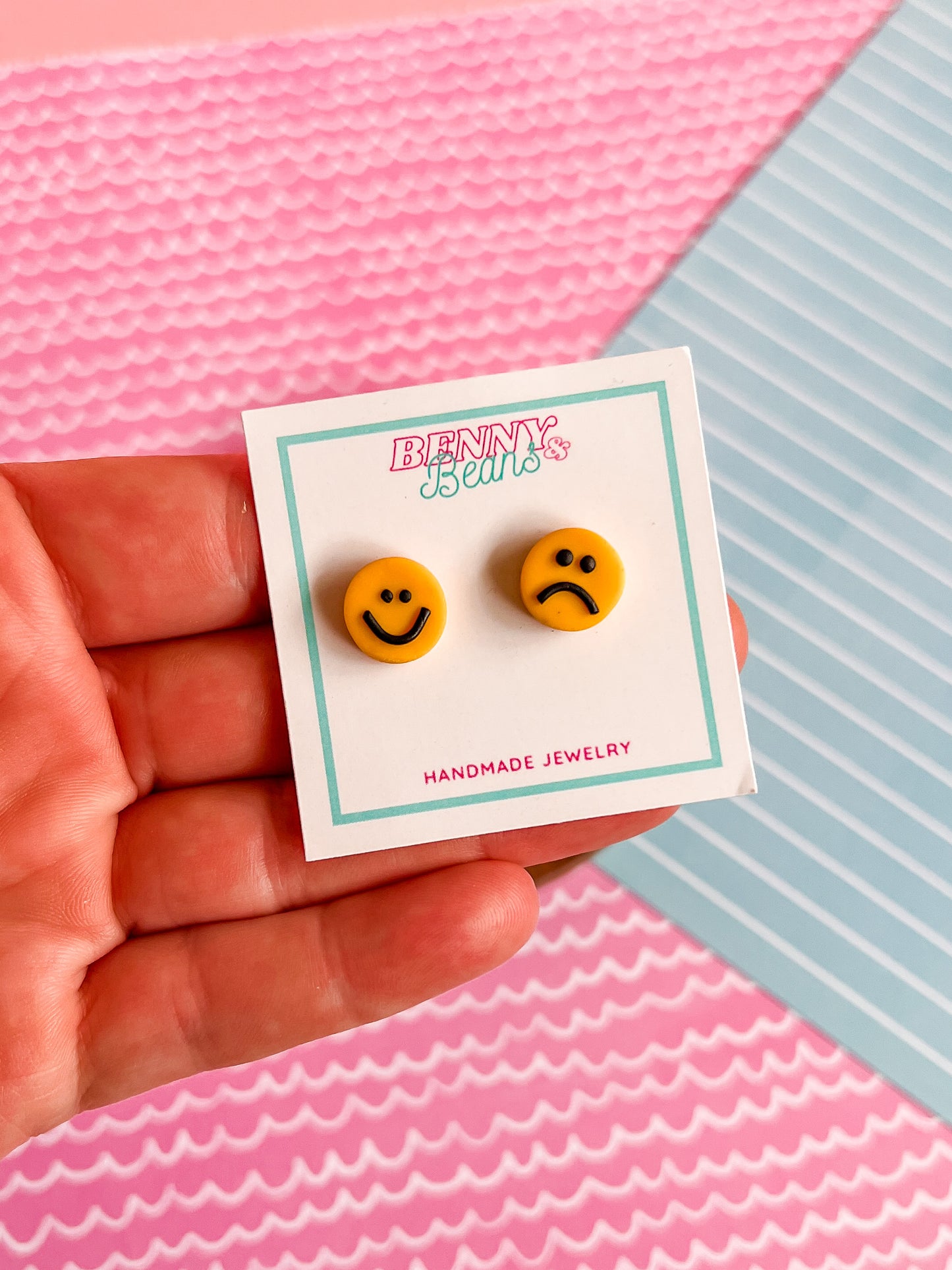 Mix or Match Emoji Stud Earrings