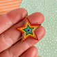 Star Power Rainbow Necklace and Earrings