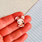 Cotton the Bunny Necklace and Earrings