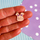 Buns the Bunny Necklace and Earrings