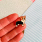 Clara the Corgi Necklace and Earrings