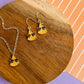 Cool Cat Watermelon Necklace and Earrings