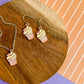 Heart Cupcake Necklace and Earrings