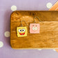 Bob and Patrick Necklace and Earrings