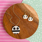 Petunia the Panda Necklace and Earrings