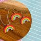 Painters Rainbow Necklace and Earrings