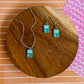 Gameboy Necklace and Earrings