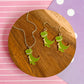 Tabitha T-Rex Necklace and Earrings