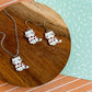 Rose The Cat | Enamel Necklace and Earrings