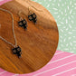 Pepper the Cat Necklace and Earrings