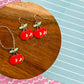 Cherries Jubilee Necklace and Earrings