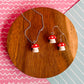 Melvin the Mushroom Necklace and Earrings