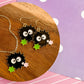Soot Sprite Necklace and Earrings