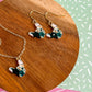Pop Art Puppy Necklace and Earrings